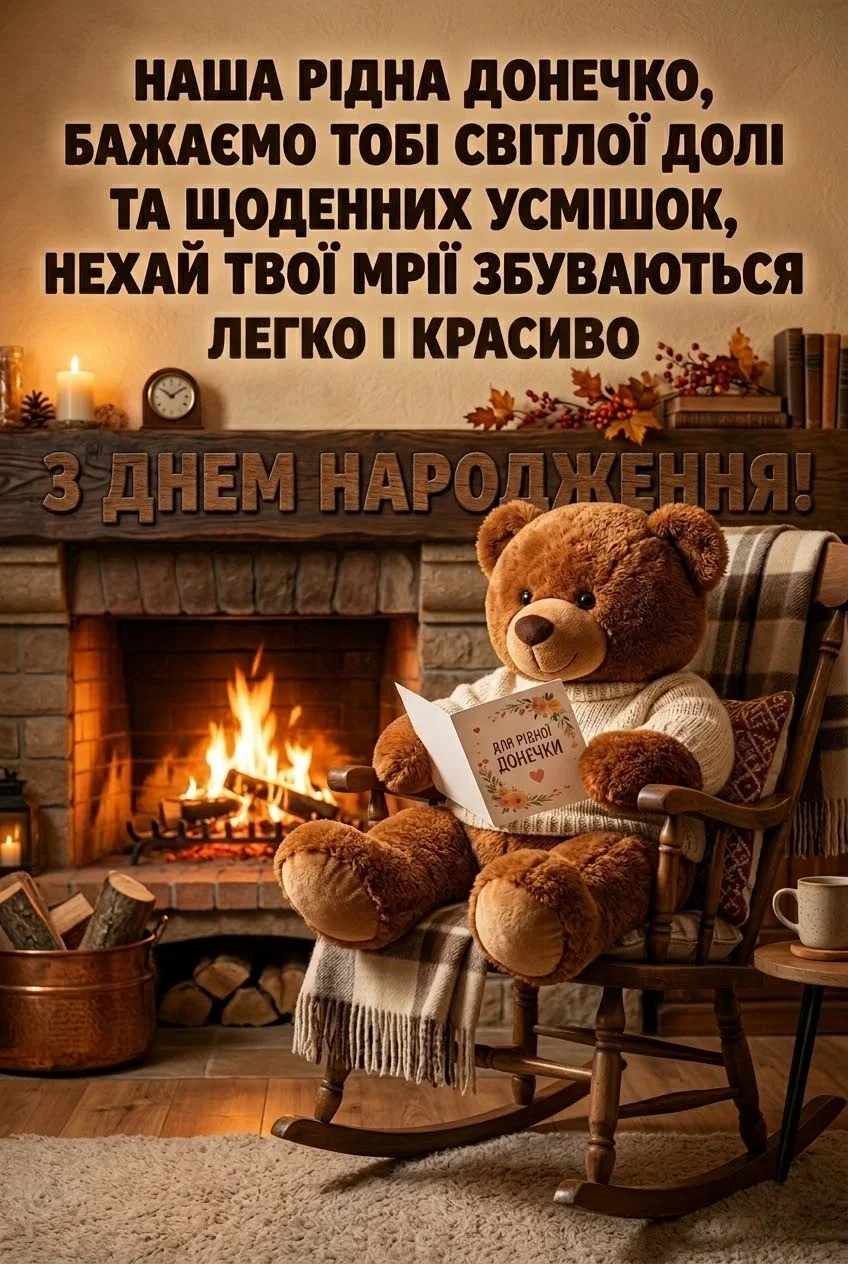 Найкрасивіші привітання з днем народження донечці на 4 роки