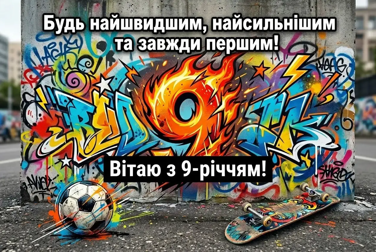 Найкращі привітання з днем народження хлопчика 9 років: вірші та проза