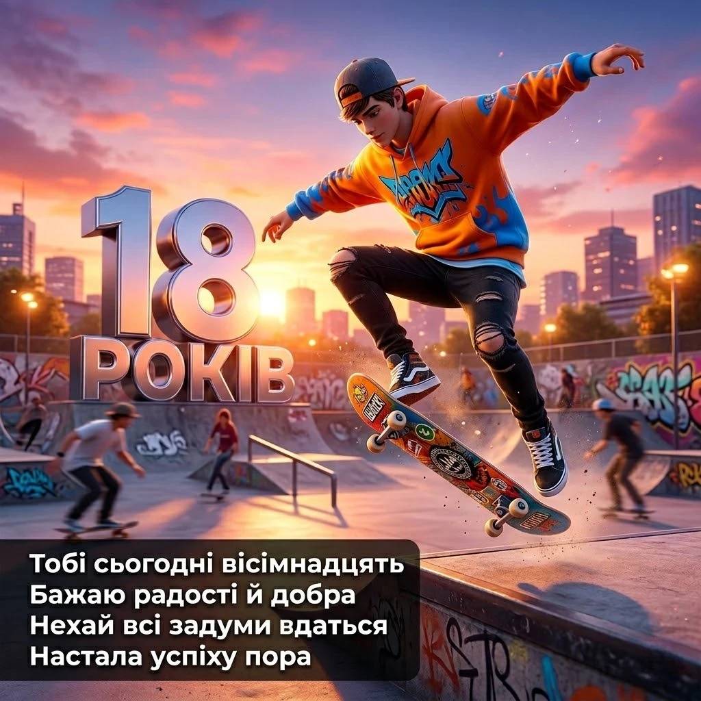 Вітання з 18-річчям хлопцю: найкраща добірка прози та віршів