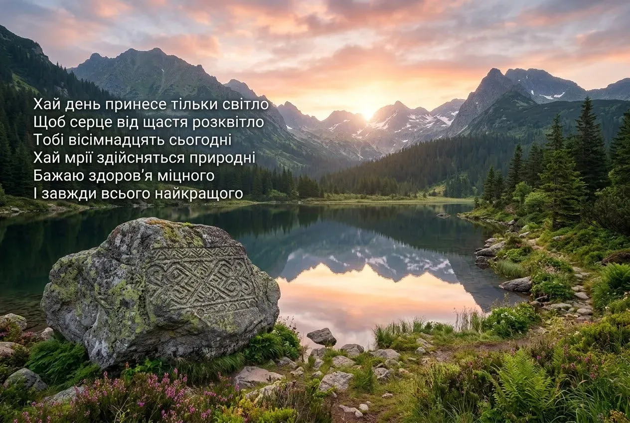 Вітання з 18-річчям хлопцю: найкраща добірка прози та віршів