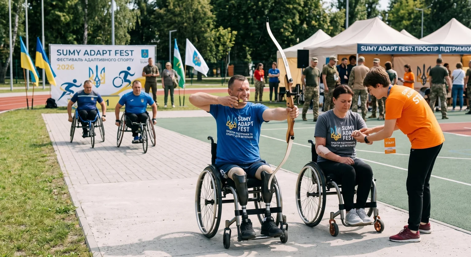 SUMY ADAPT FEST: у місті створюють унікальний простір для ветеранів
