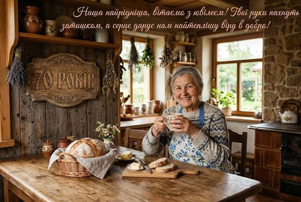 З ювілеєм 70 років! Добірка найтепліших побажань для жінок у віршах та прозі