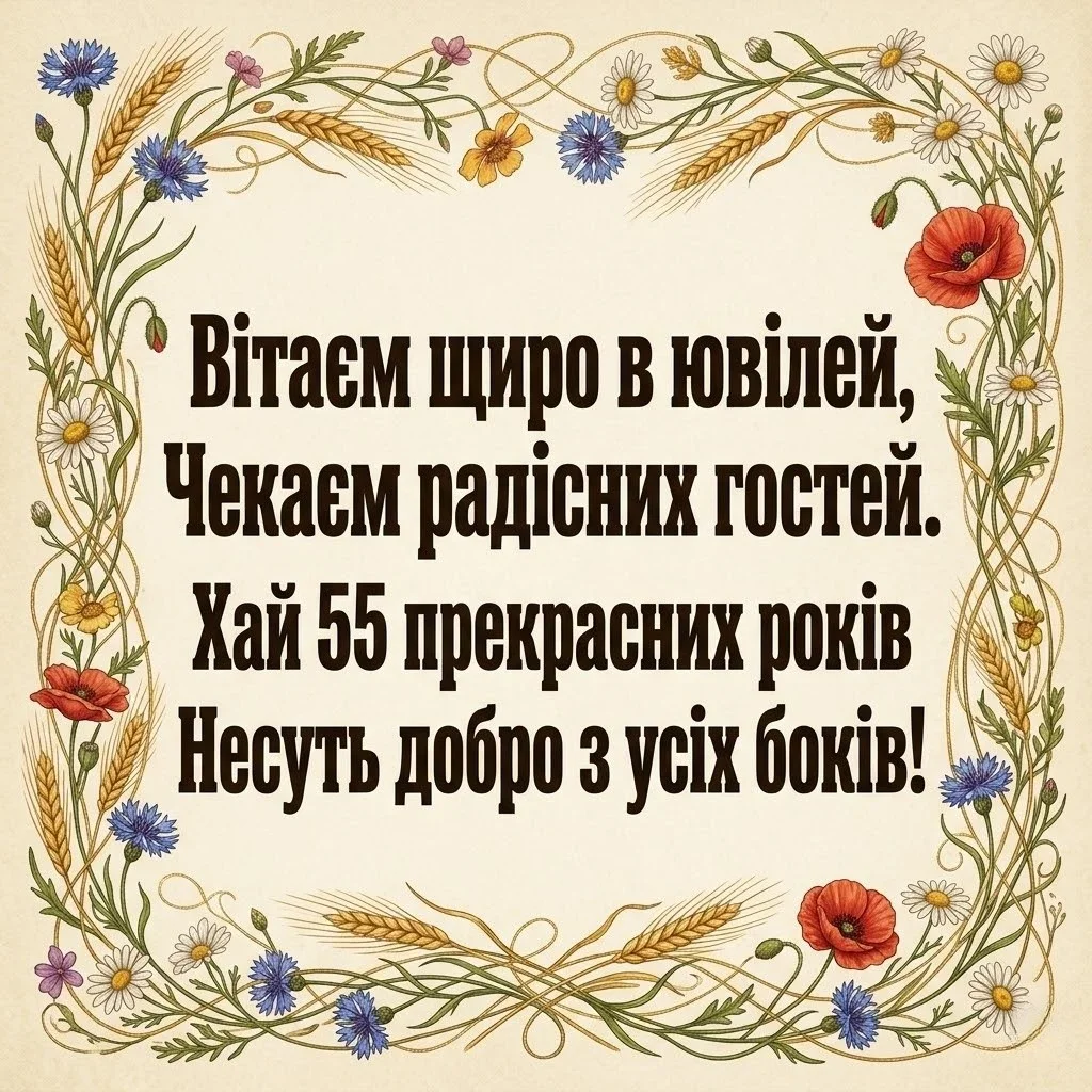 Як красиво привітати жінку з 55-річчям: вірші, проза та щирі слова