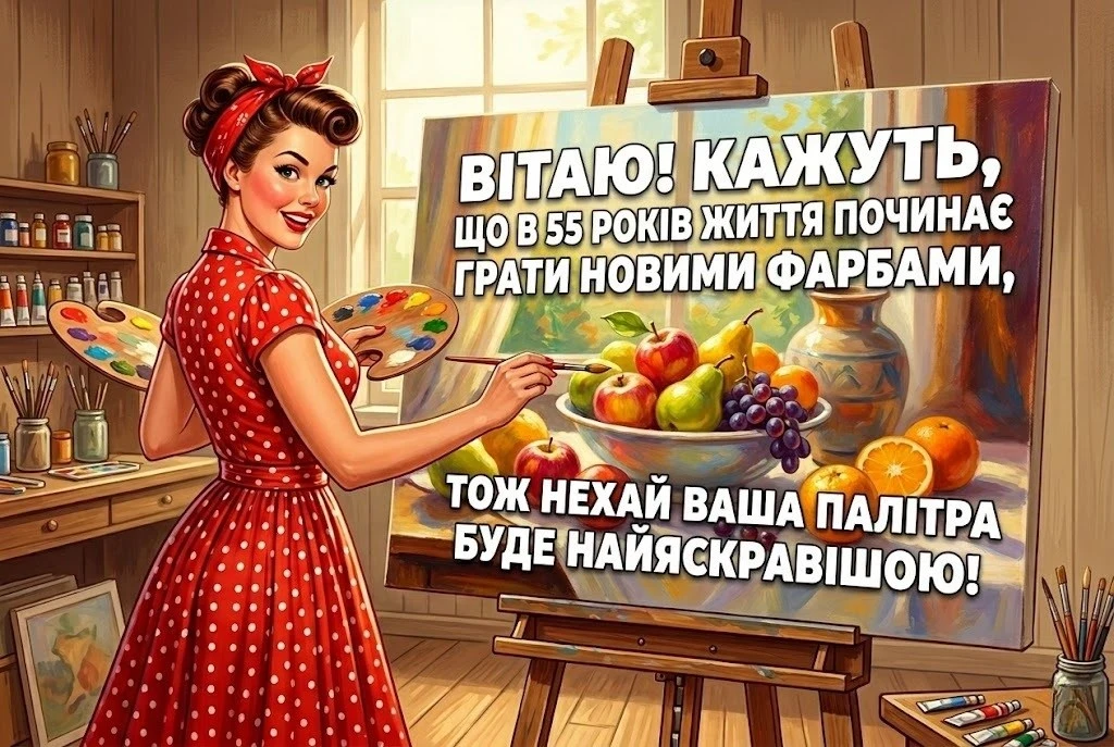 Як красиво привітати жінку з 55-річчям: вірші, проза та щирі слова
