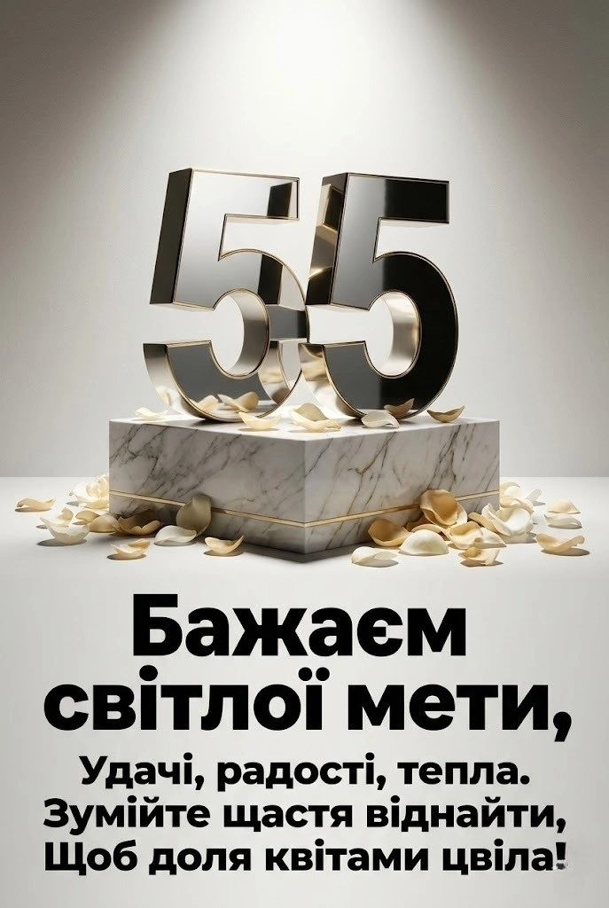 Як красиво привітати жінку з 55-річчям: вірші, проза та щирі слова