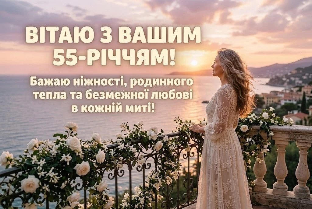Як красиво привітати жінку з 55-річчям: вірші, проза та щирі слова