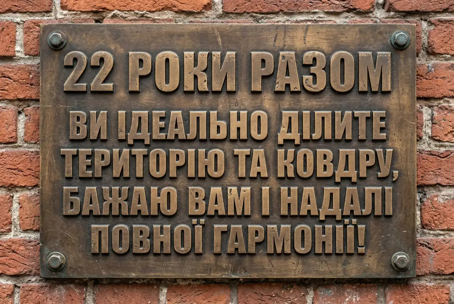 22 роки разом: найкращі картинки та щирі привітання з бронзовим весіллям