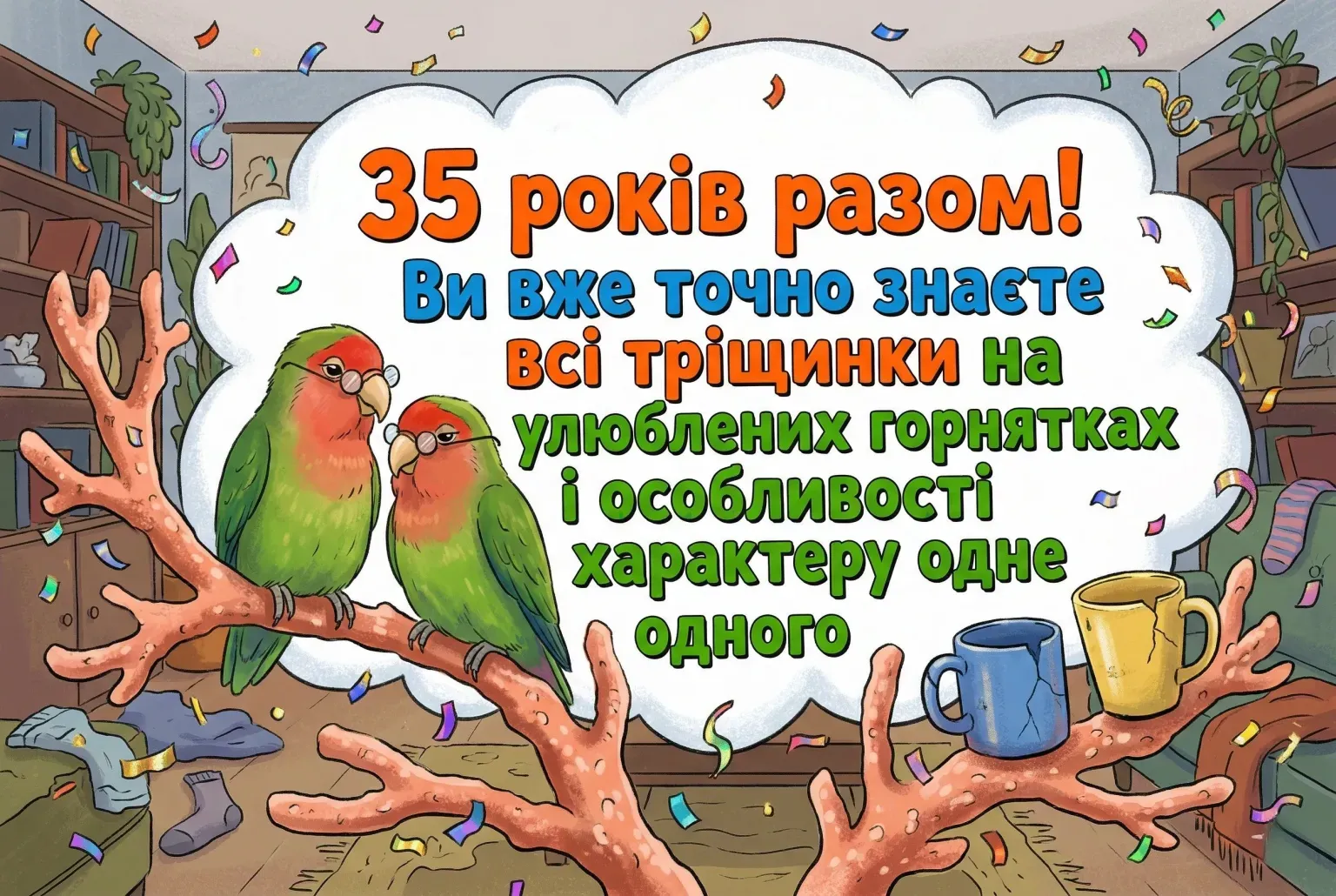 Ювілей 35 років: Як привітати чоловіка та дружину з кораловим святом