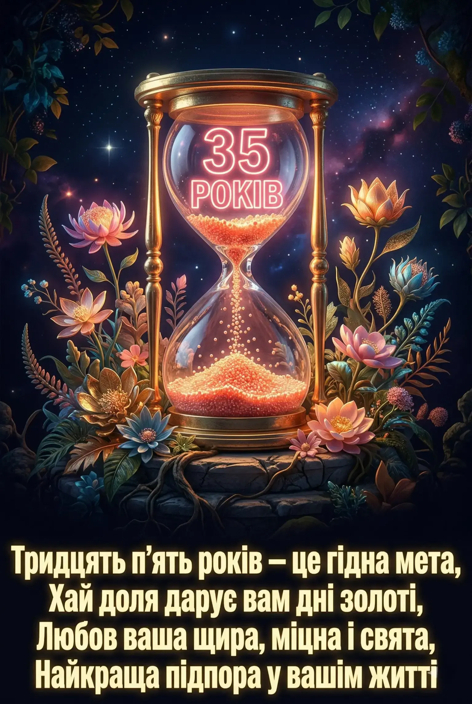 Ювілей 35 років: Як привітати чоловіка та дружину з кораловим святом
