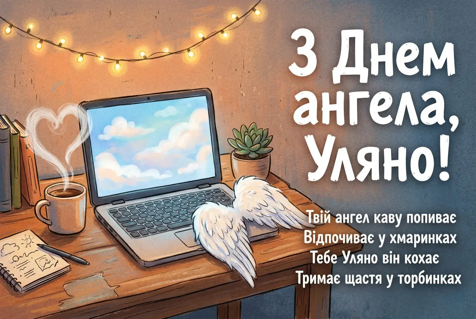 Найкращі привітання з днем ангела Уляни: вірші, проза та листівки