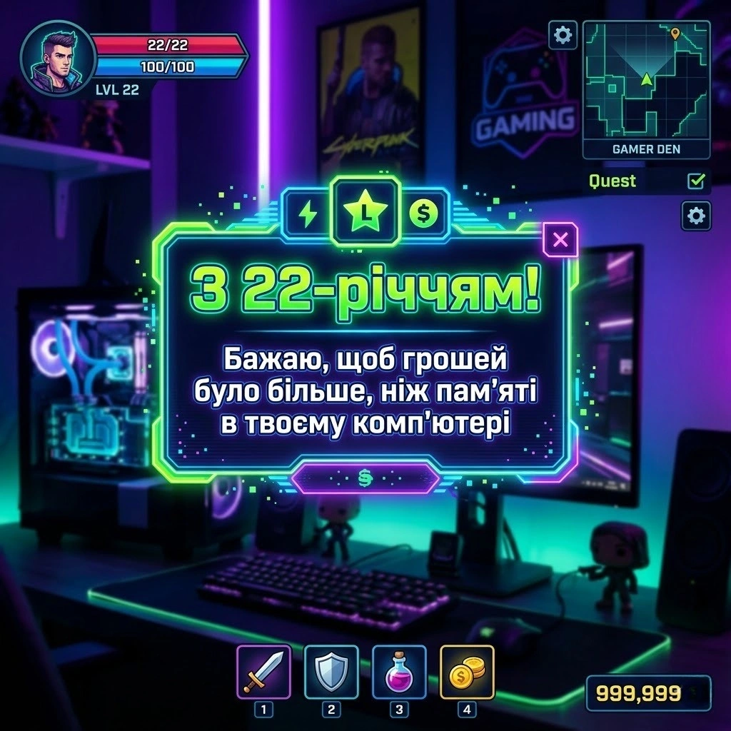 Привітання з днем народження сина 22 роки: найкращі побажання у віршах та прозі