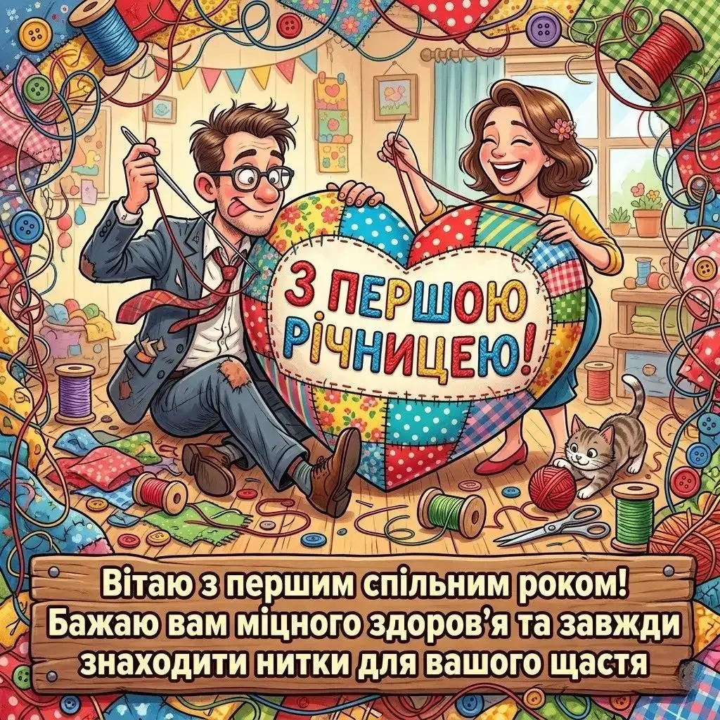 1 рік разом: зворушливі слова та вірші на першу річницю весілля