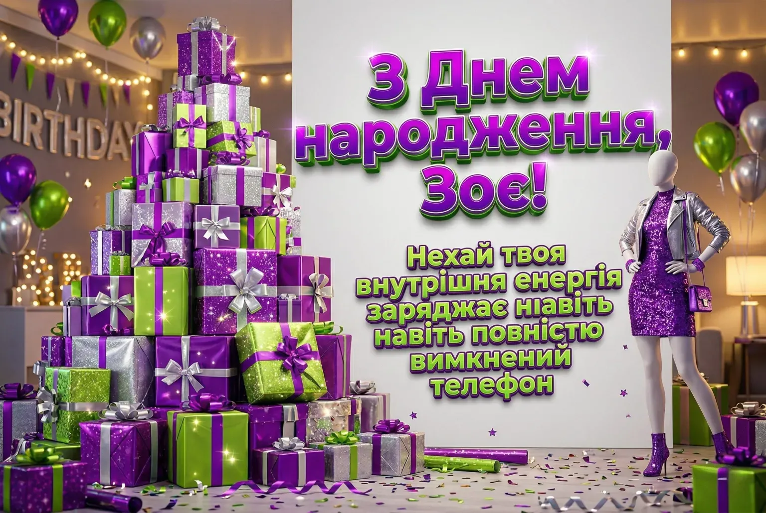 З днем народження, Зоя! Добірка душевних побажань у віршах та прозі