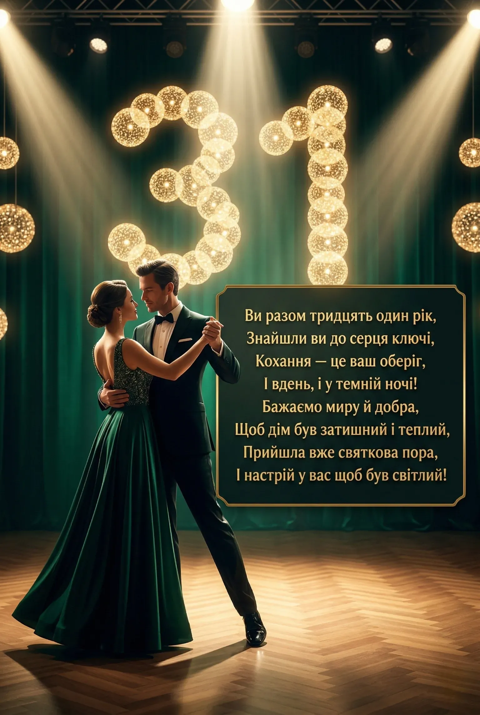 Сонячна річниця весілля: зворушливі побажання для найрідніших