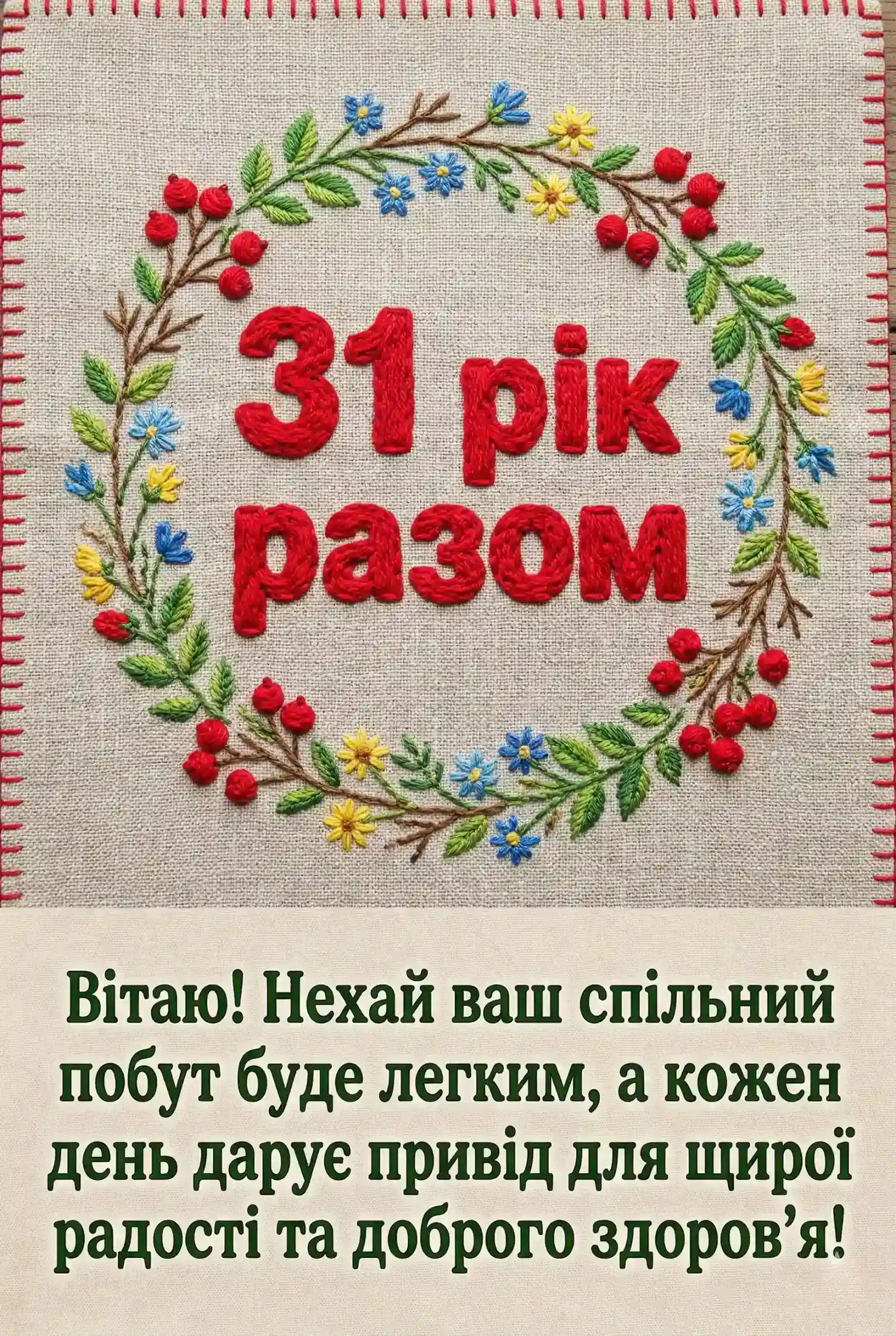 Сонячна річниця весілля: зворушливі побажання для найрідніших