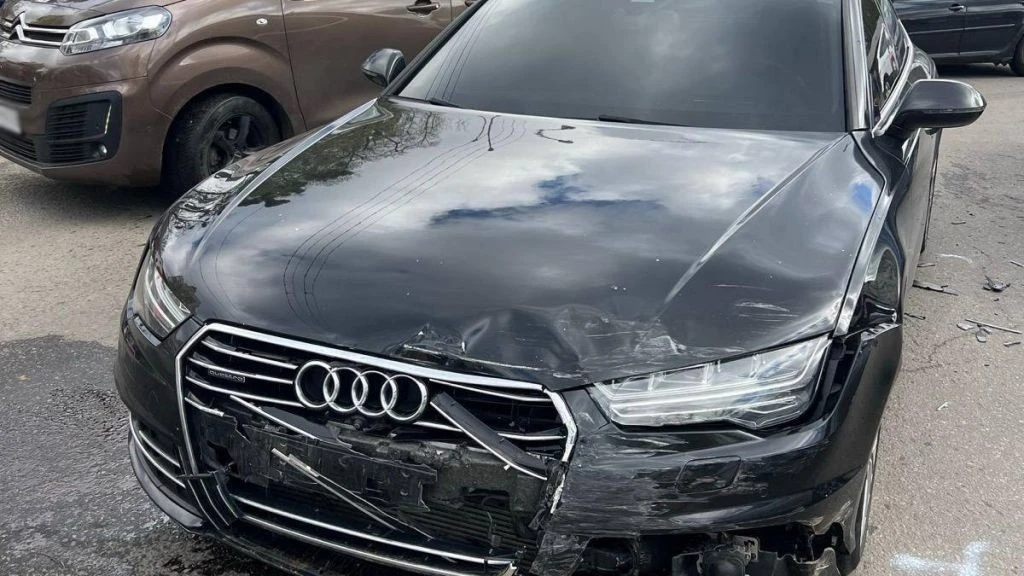 Ланцюгова аварія у центрі Полтави – одна помилка спричинила зіткнення трьох авто
