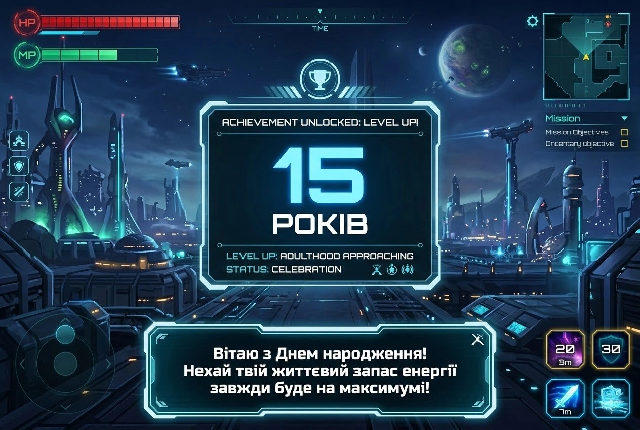 Щирі та зворушливі привітання з днем народження сину на 15 років