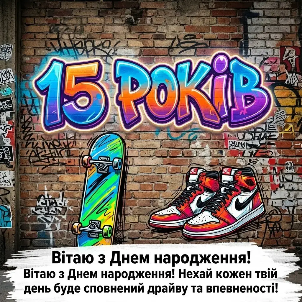 Щирі та зворушливі привітання з днем народження сину на 15 років
