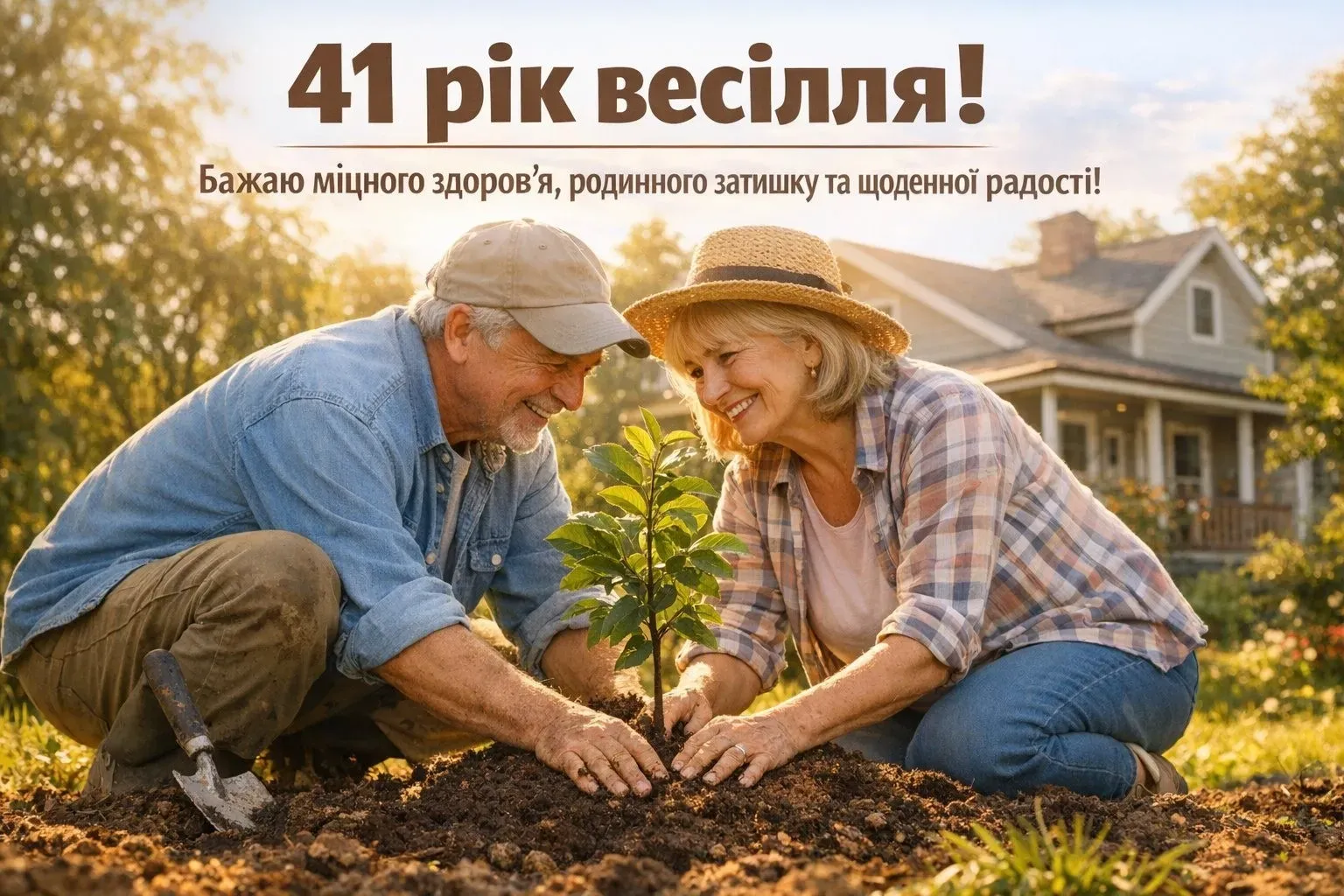 41 рік у шлюбі: вітання, що підкреслюють мудрість та вірність