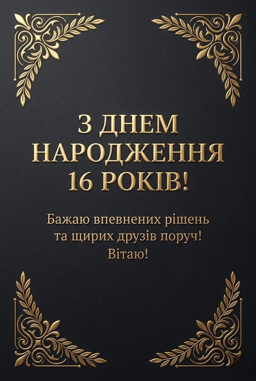 Привітання сину з 16-річчям: найкращі побажання у віршах та прозі