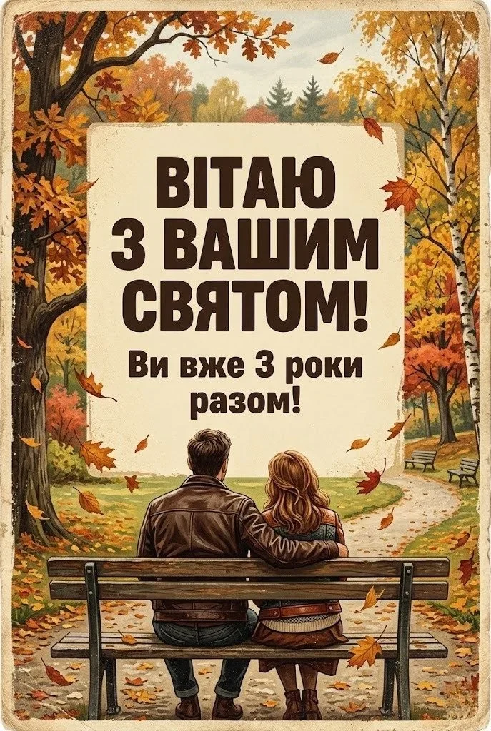 Весілля 3 роки разом: традиції та найкращі привітання зі шкіряною річницею