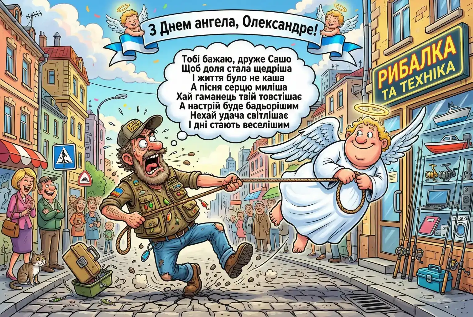 Сильні та натхненні привітання з днем ангела для Олександра
