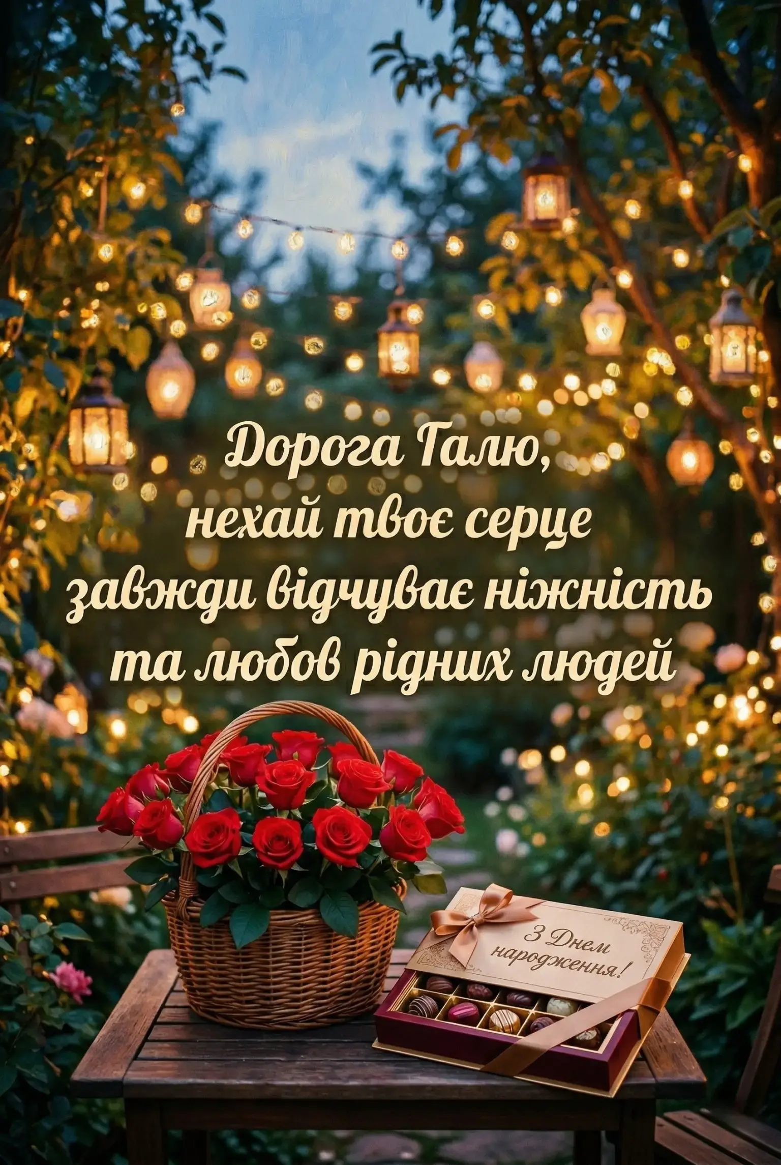 Привітання для Галини у віршах та своїми словами: від душі та серця