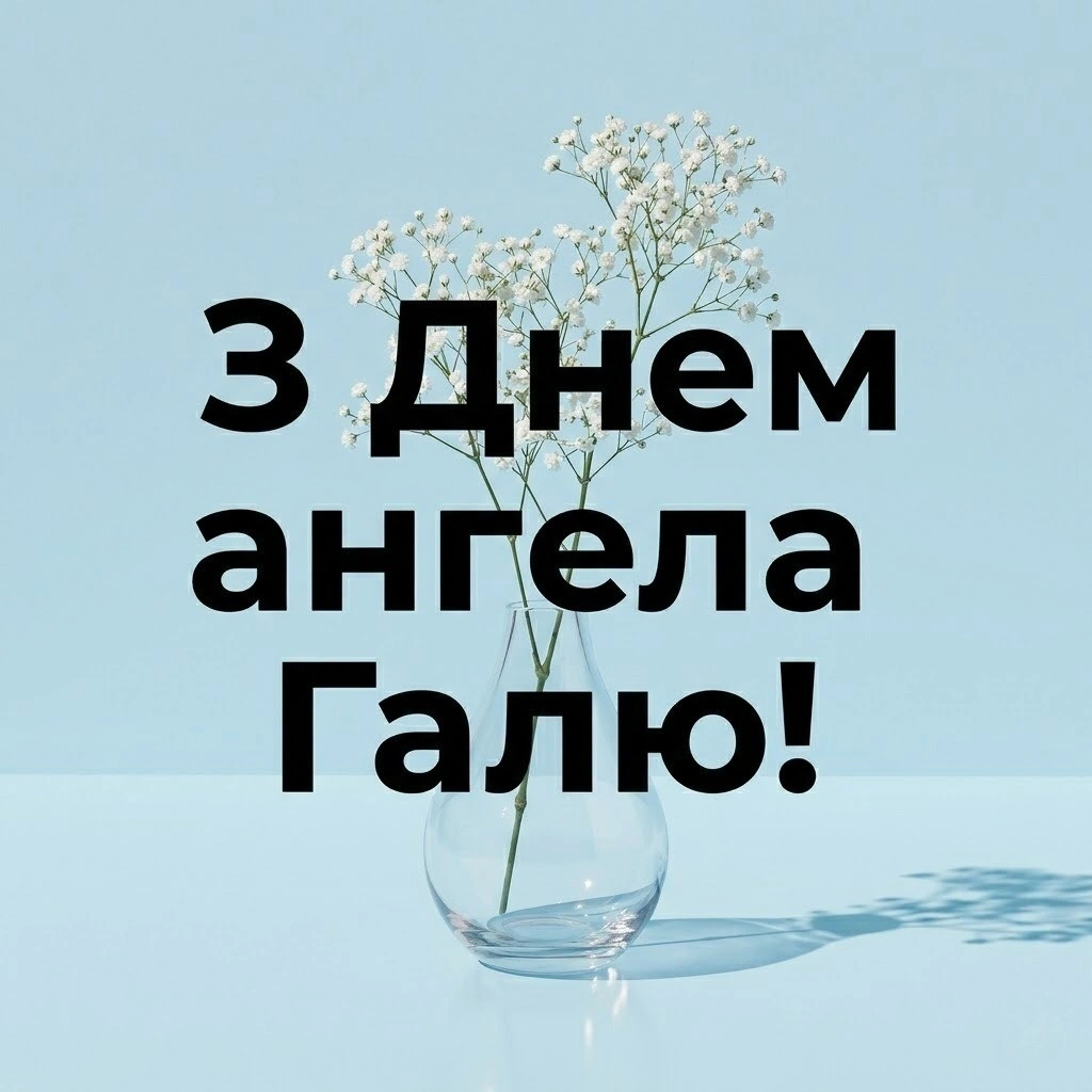 З днем ангела, Галина: велика підбірка красивих картинок та теплих побажань
