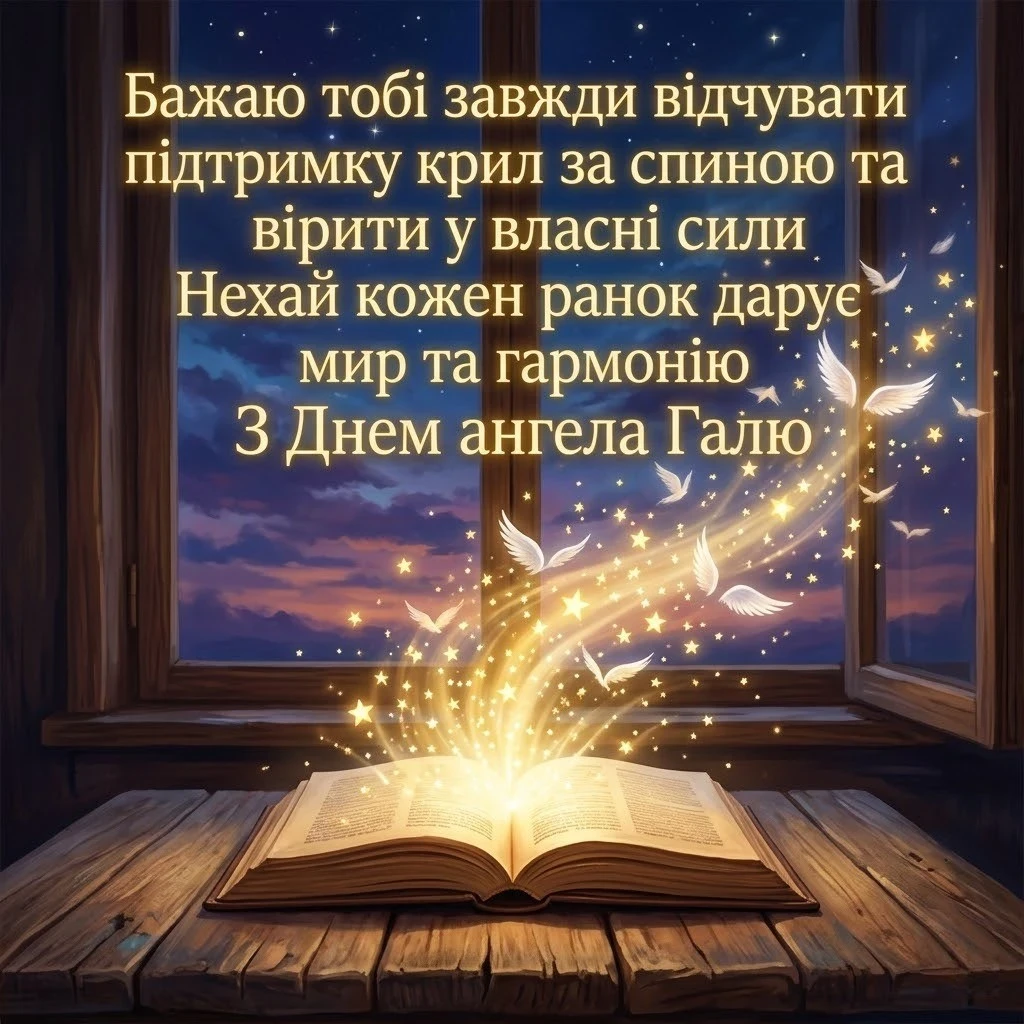 З днем ангела, Галина: велика підбірка красивих картинок та теплих побажань