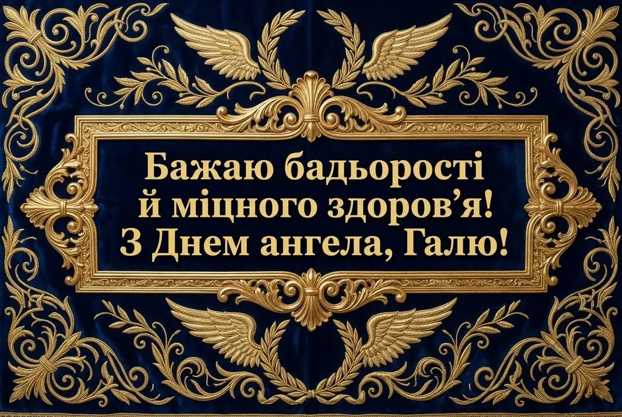 З днем ангела, Галина: велика підбірка красивих картинок та теплих побажань