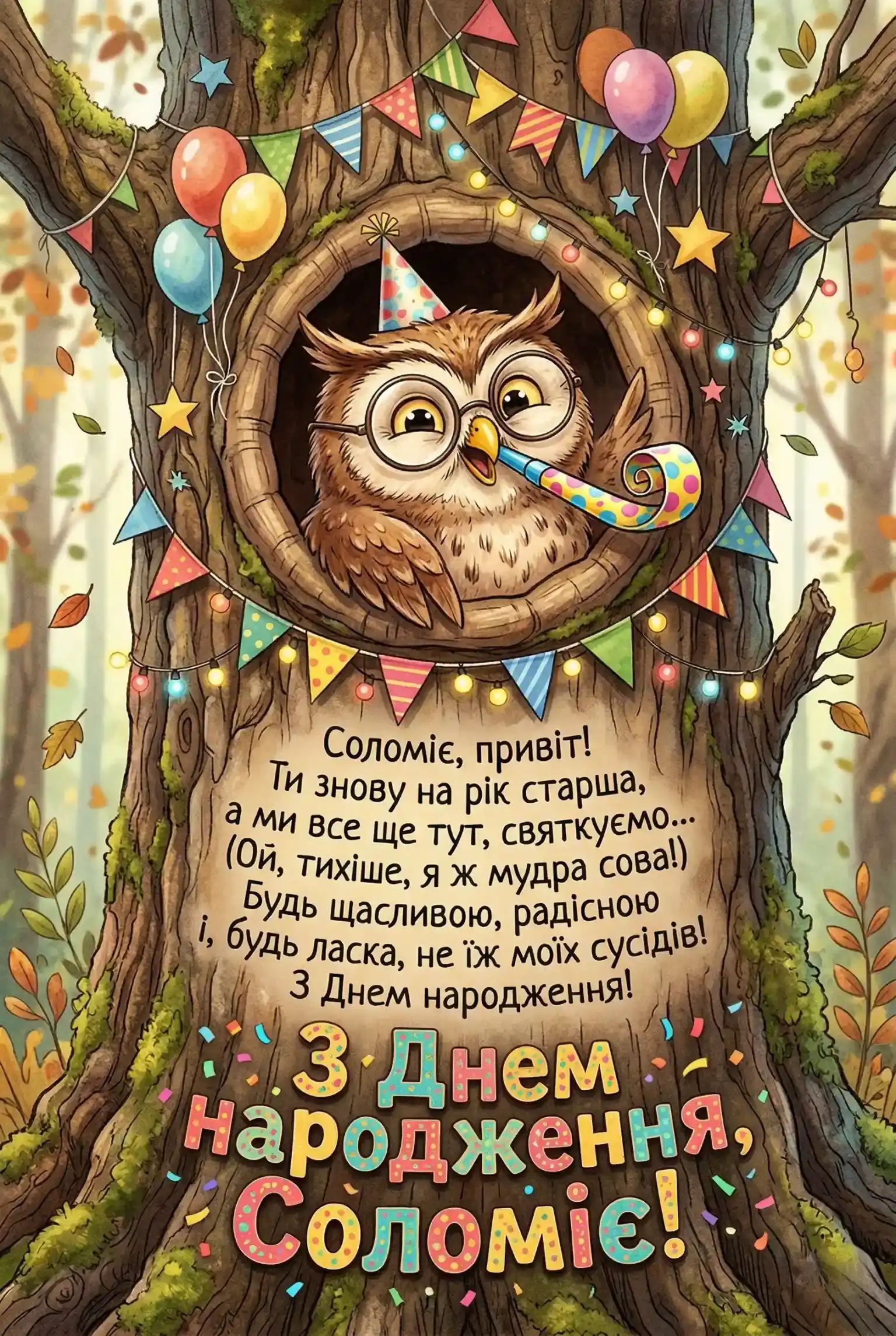 Оригінальні привітання для Соломії: картинки з днем народження та вірші на будь-який смак