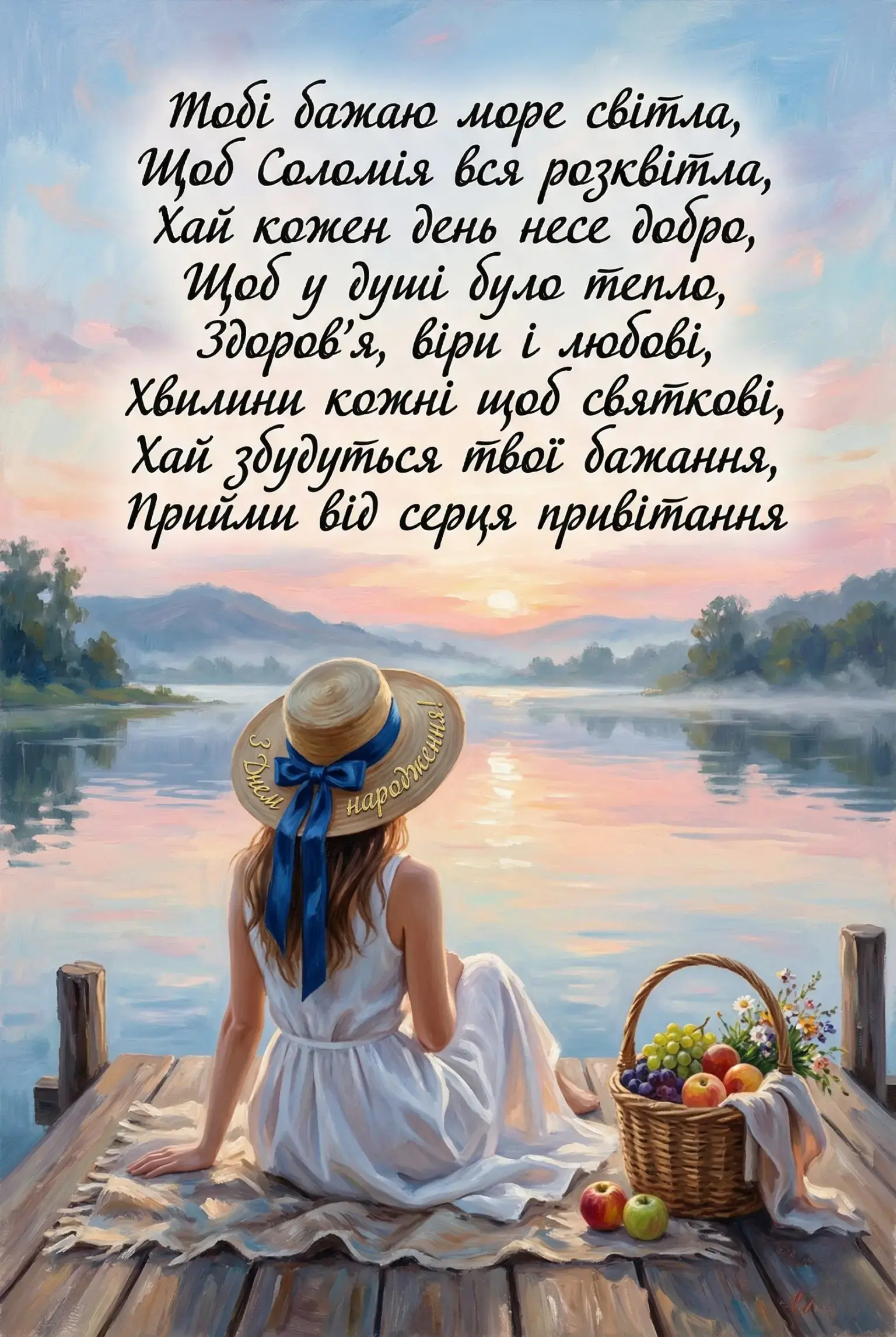 Оригінальні привітання для Соломії: картинки з днем народження та вірші на будь-який смак