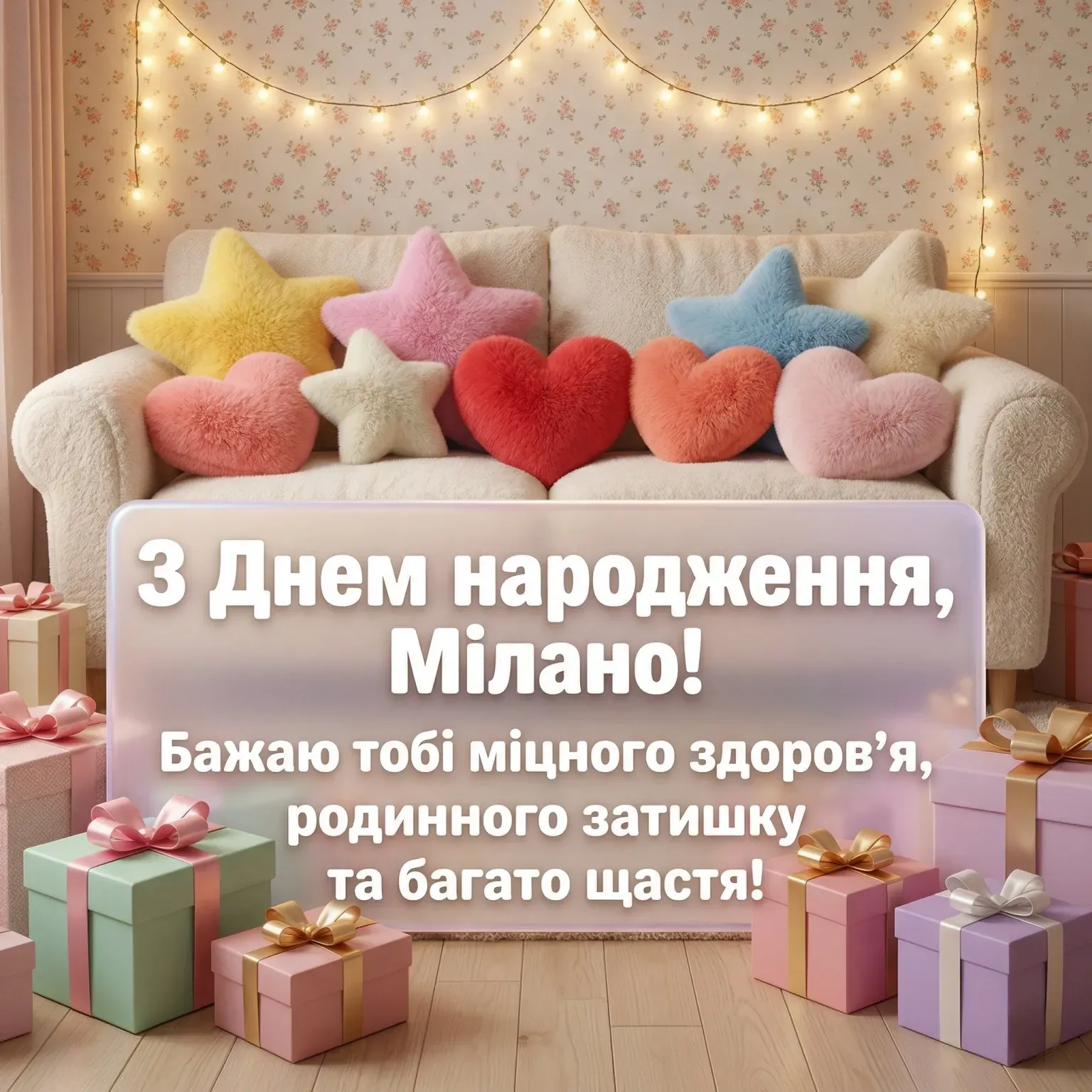 З днем народження, Мілано: натхненні слова та поезія для особливої дівчинки