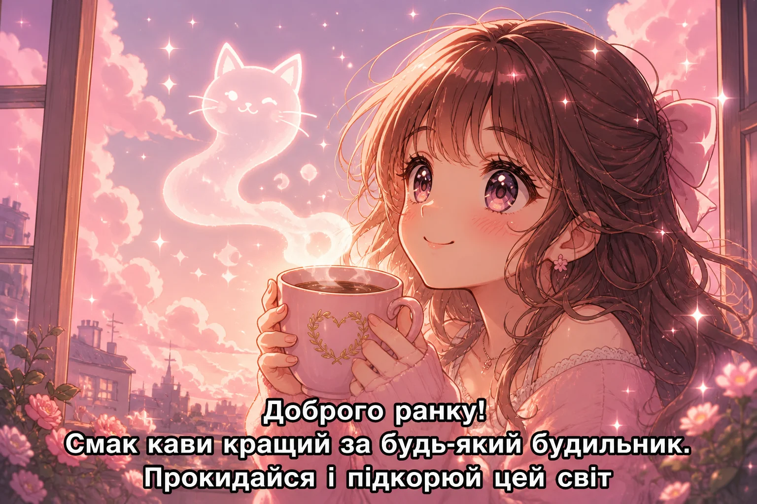 Доброго ранку кава для тебе та найкрасивіші картинки для натхненного початку дня