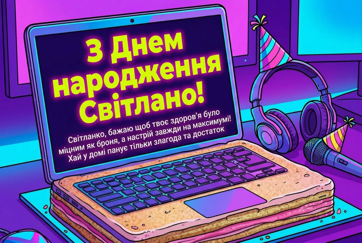 Світлано, сяй в ефірі життя! Підбірка яскравих привітань до іменин