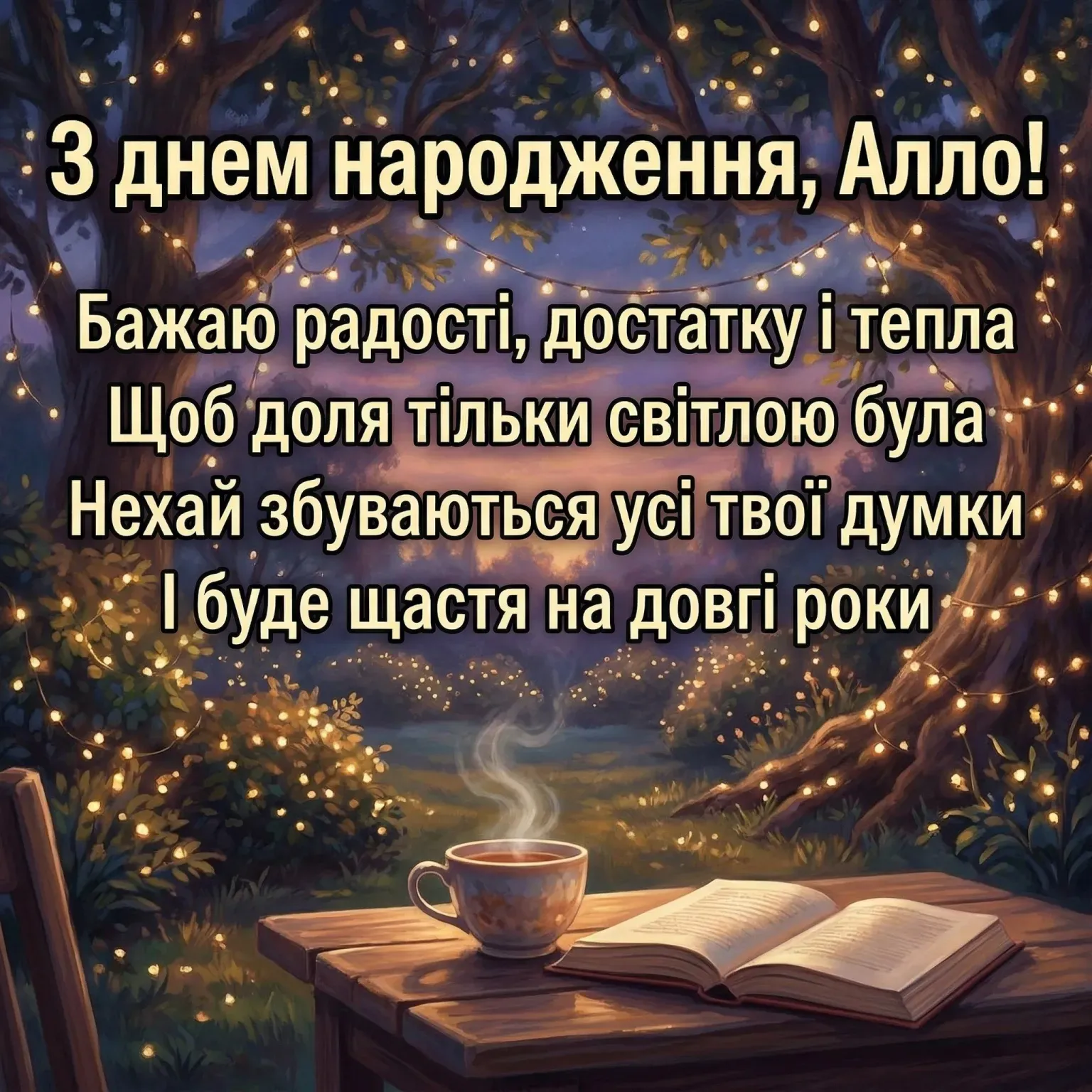 Найкращі привітання з днем народження для Алли: вірші, проза та щирі побажання