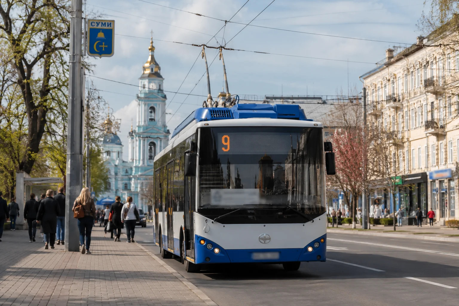 Тролейбус 9 Суми