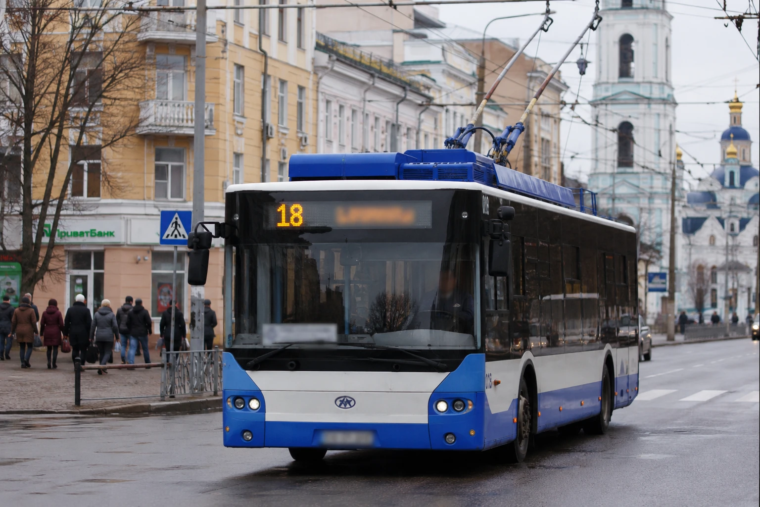 Тролейбус 18 Суми