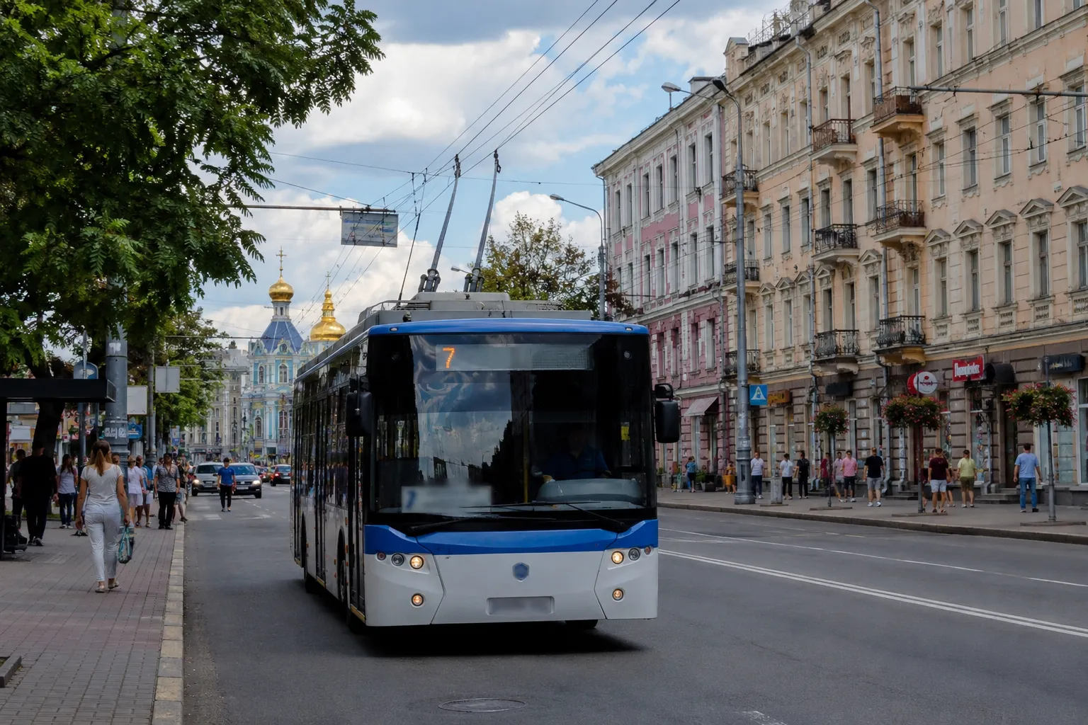 Тролейбус 7 Суми