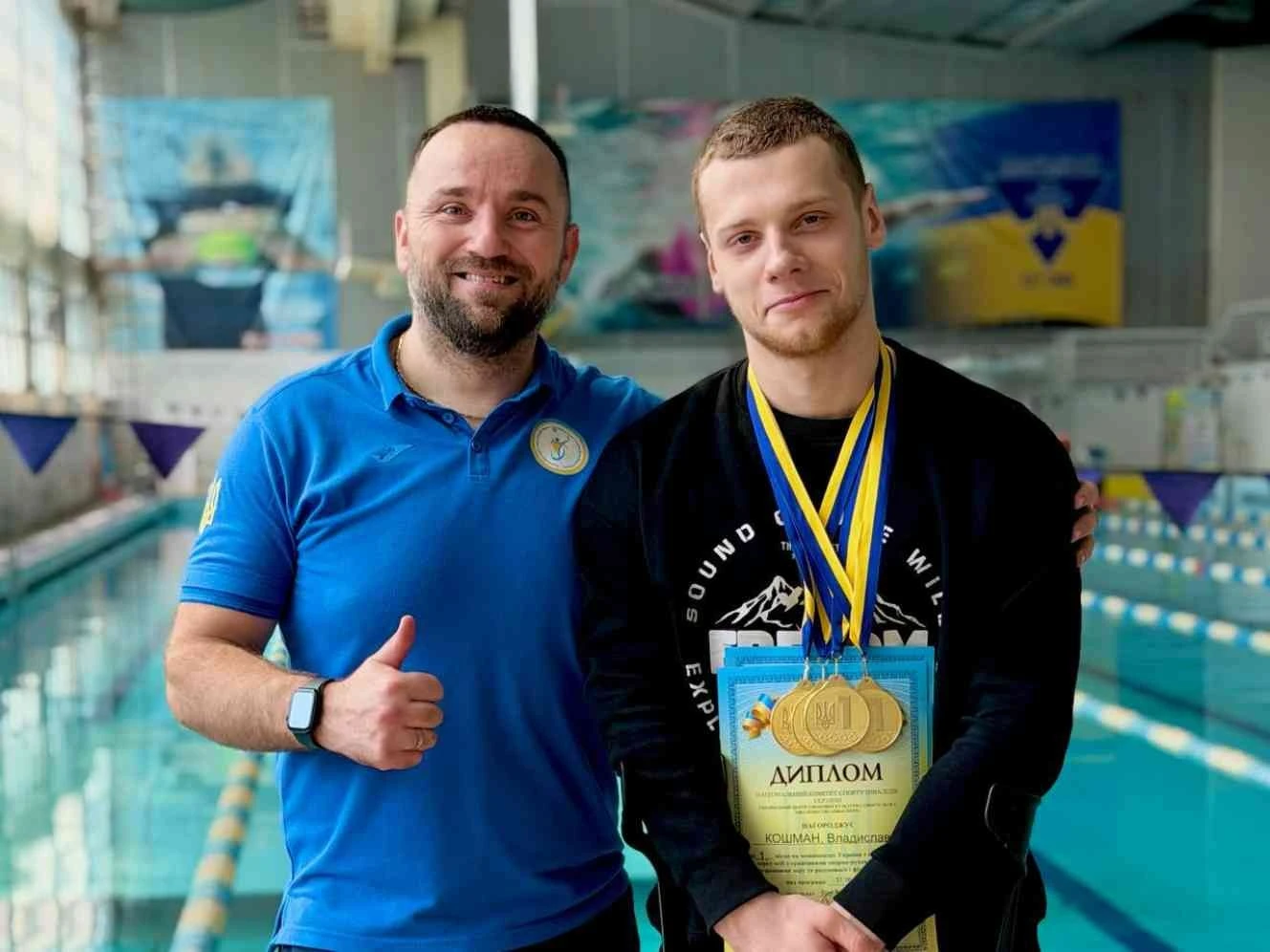 П’ять золотих медалей Владислава Кошмана на національній першості