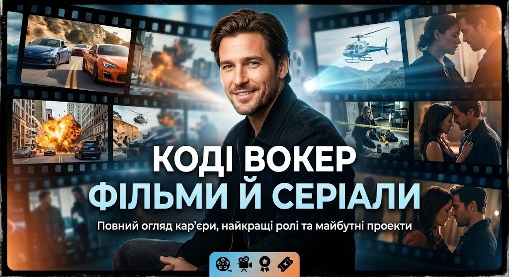 Коді Вокер: фільми й серіали актора