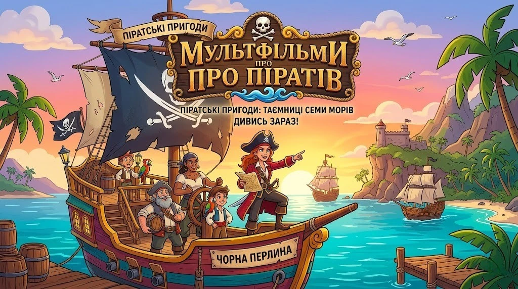 Найкращі мультфільми про піратів для дітей і дорослих
