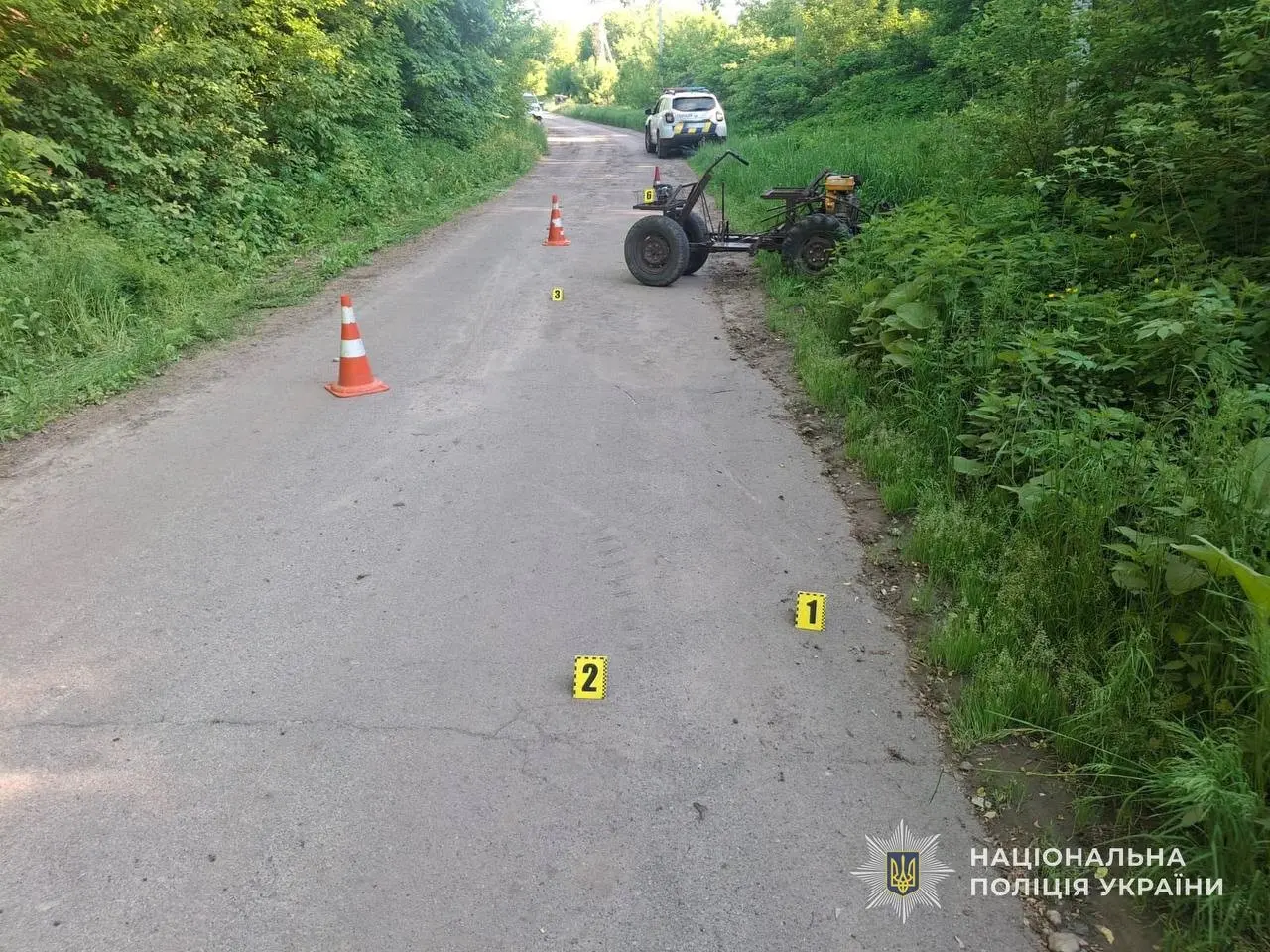 Смертельна поїздка на мотоблоці: на Сумщині в ДТП загинув водій