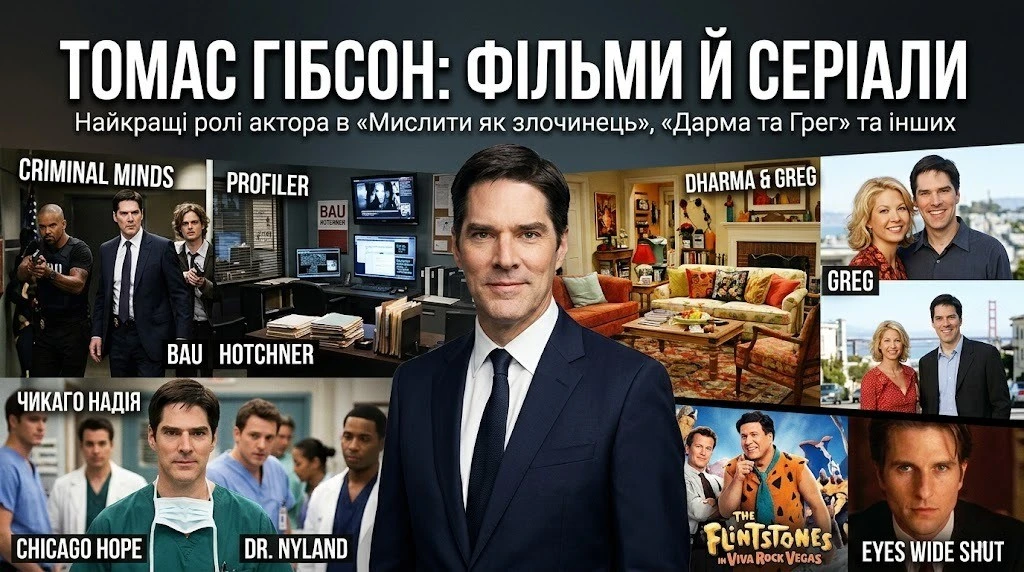 Найкращі фільми й серіали за участю Томаса Гібсона