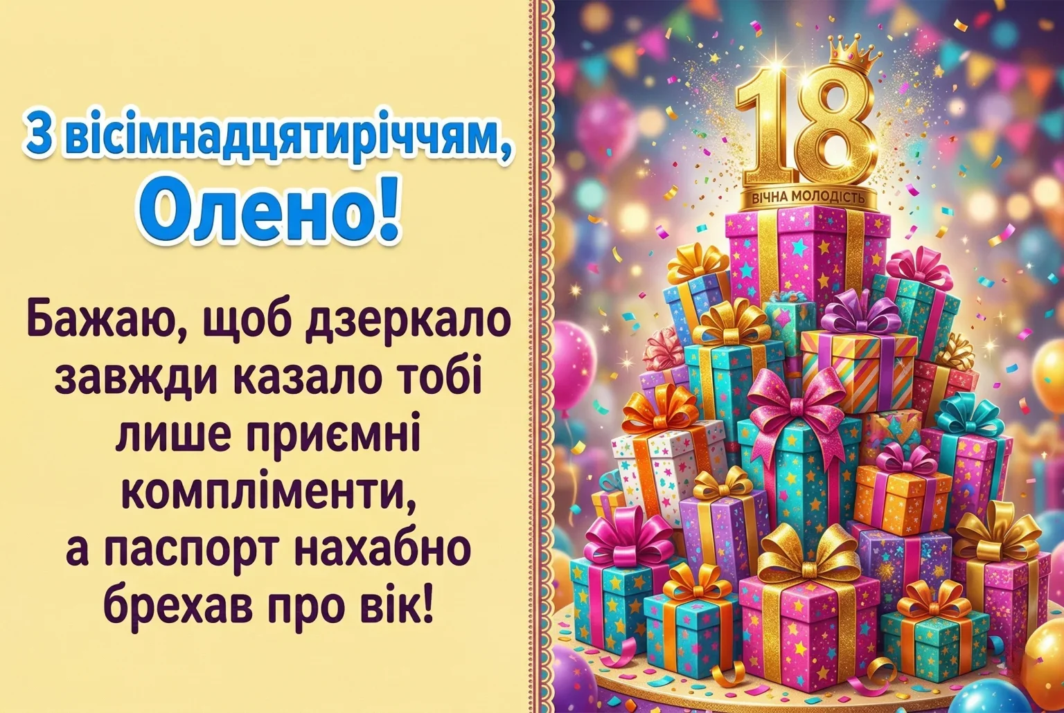 З днем народження, Олено: підбірка вітань, що дарують натхнення та посмішку