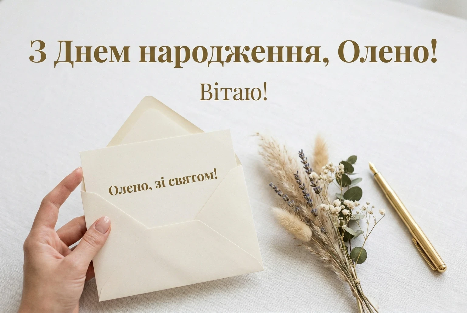 З днем народження, Олено: підбірка вітань, що дарують натхнення та посмішку
