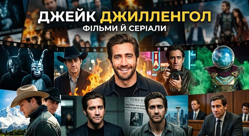 Огляд фільмів і серіалів Джейка Джилленгола