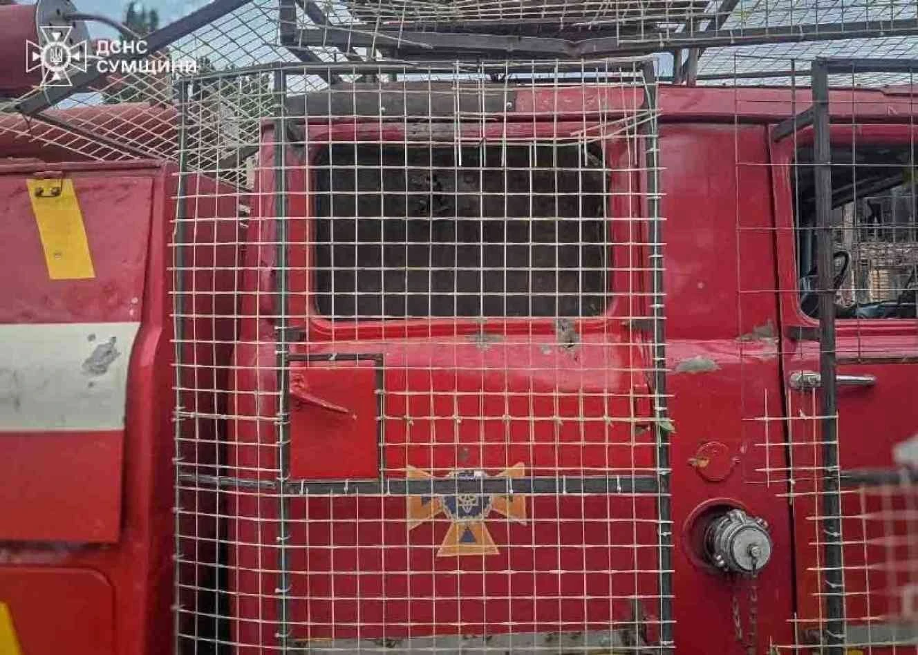 Рятувальники на Сумщині потрапили під повторний вогонь