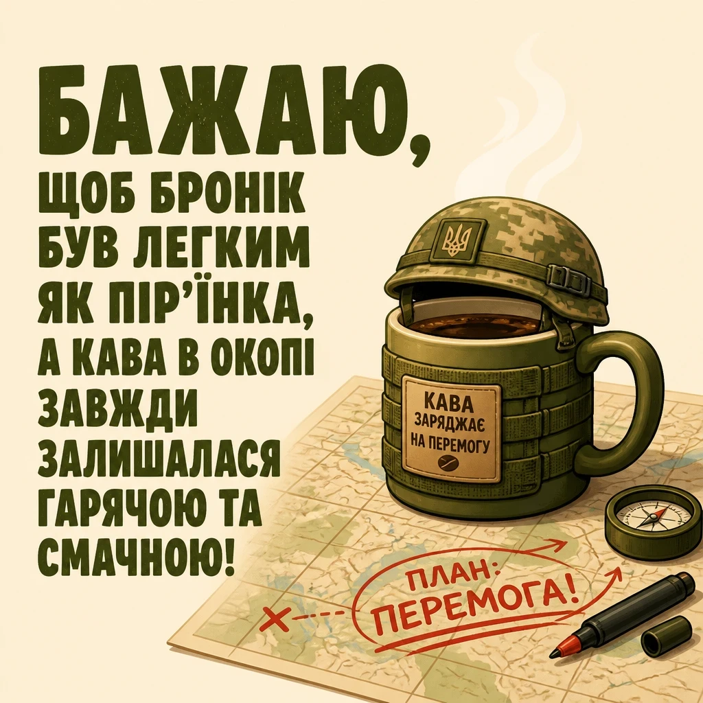 привітання з днем народження військового своїми словами