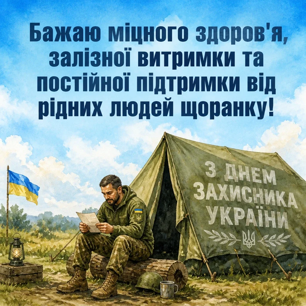 привітання з днем народження військового своїми словами